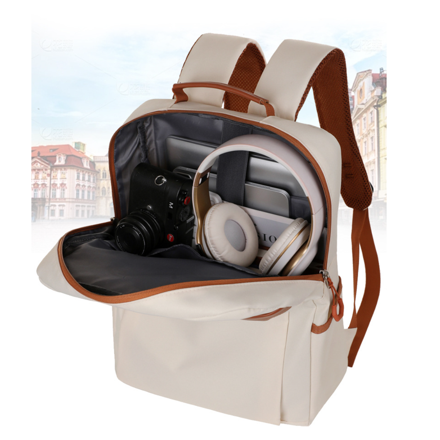 large-capacity business backpack 1