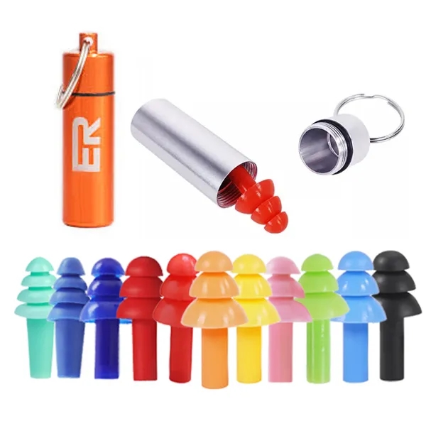 Silicone Earplugs in Aluminium Tube 6