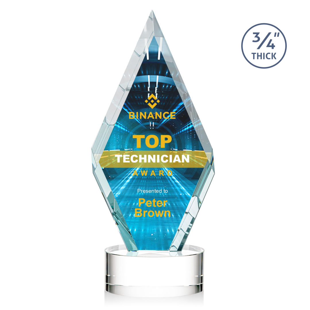 Richmond VividPrint™ Award on Marvel - Clear 15