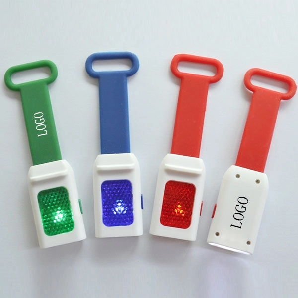 LED Reflective Bicycle Light with Silicone Strap 2