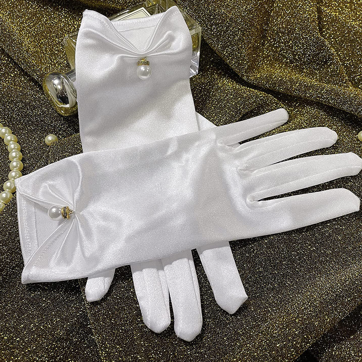 Wedding Opera Dinner Party Lace Gloves 3