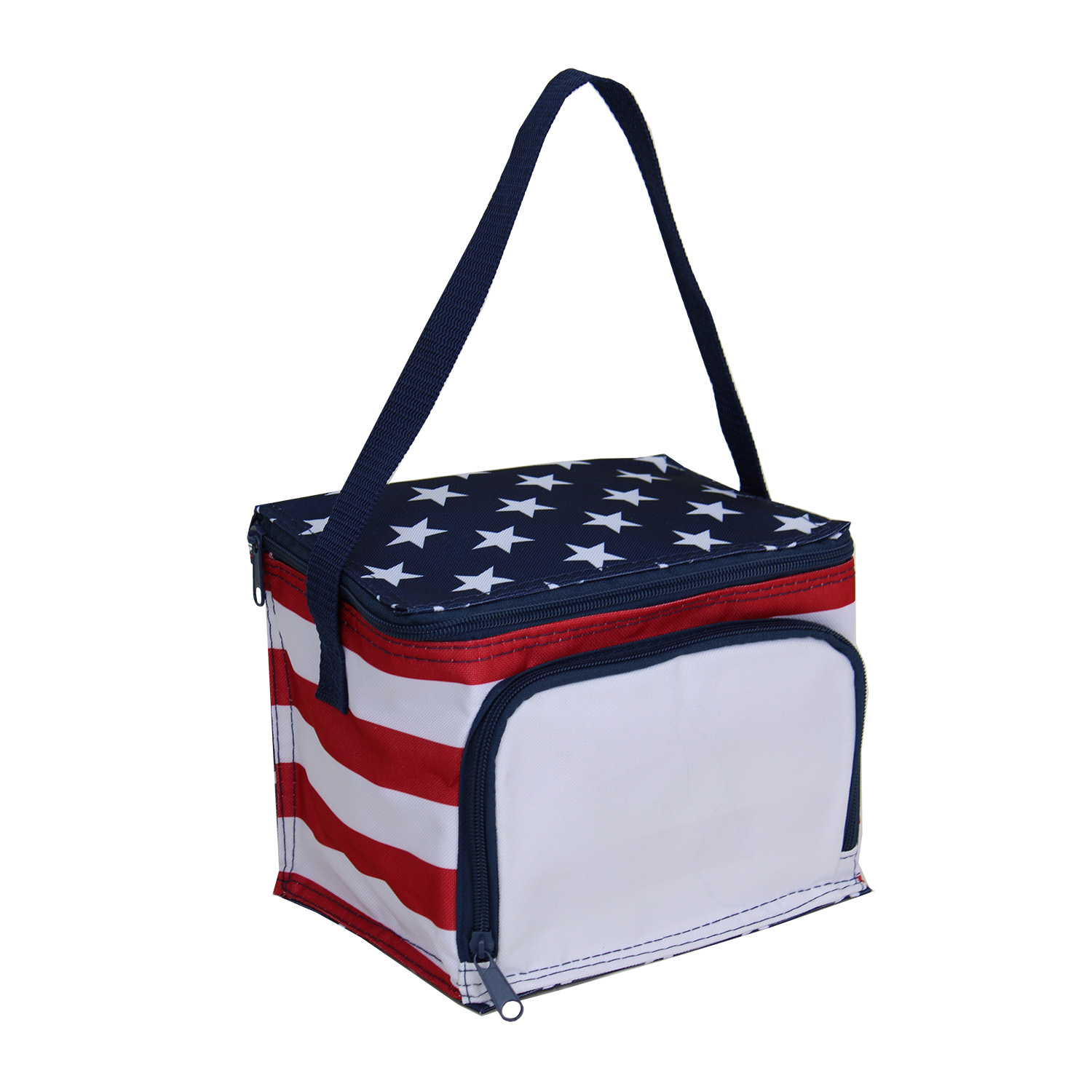 STARS & STRIPES 6-CAN COOLER/LUNCH BAG