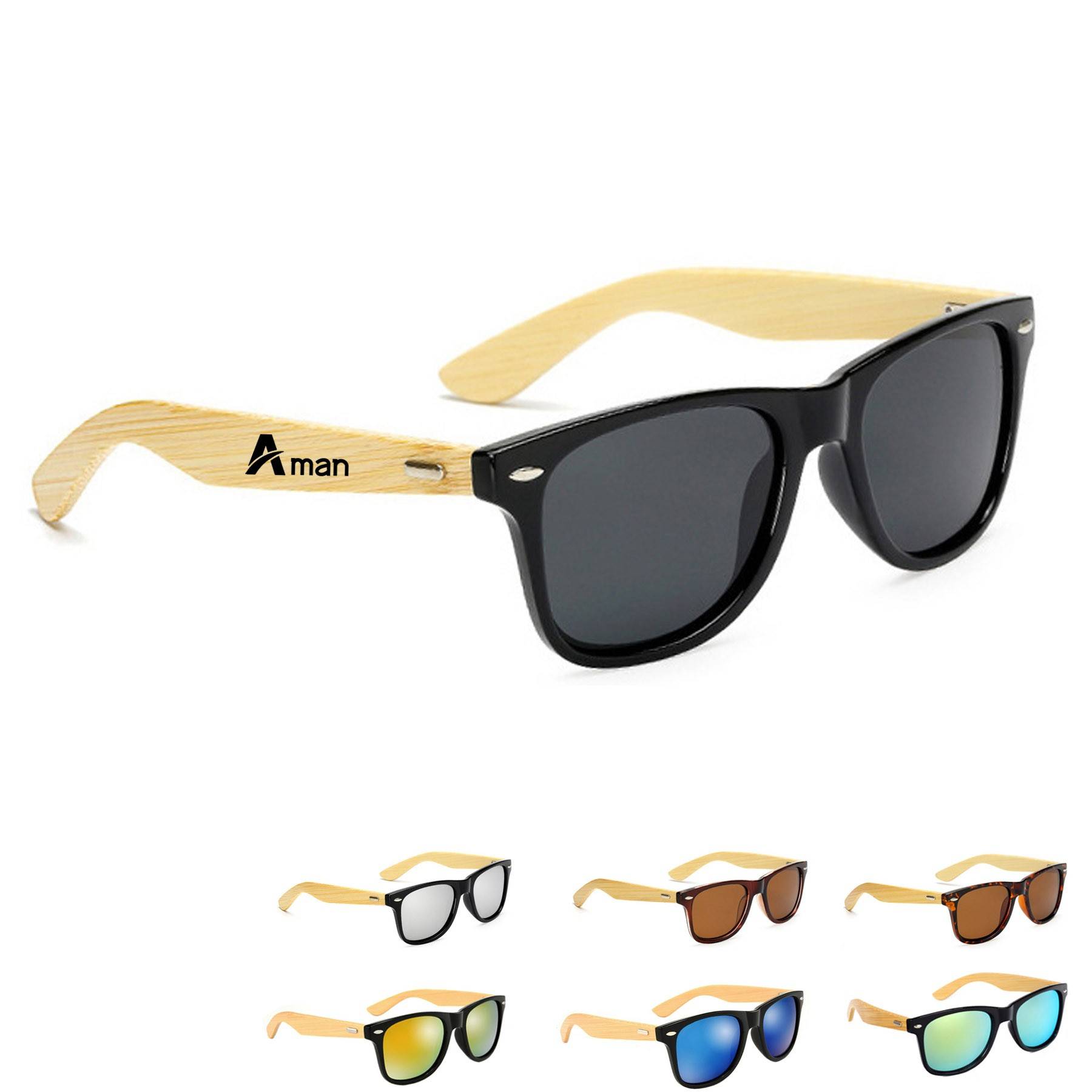 Bamboo Wood Sunglasses 2