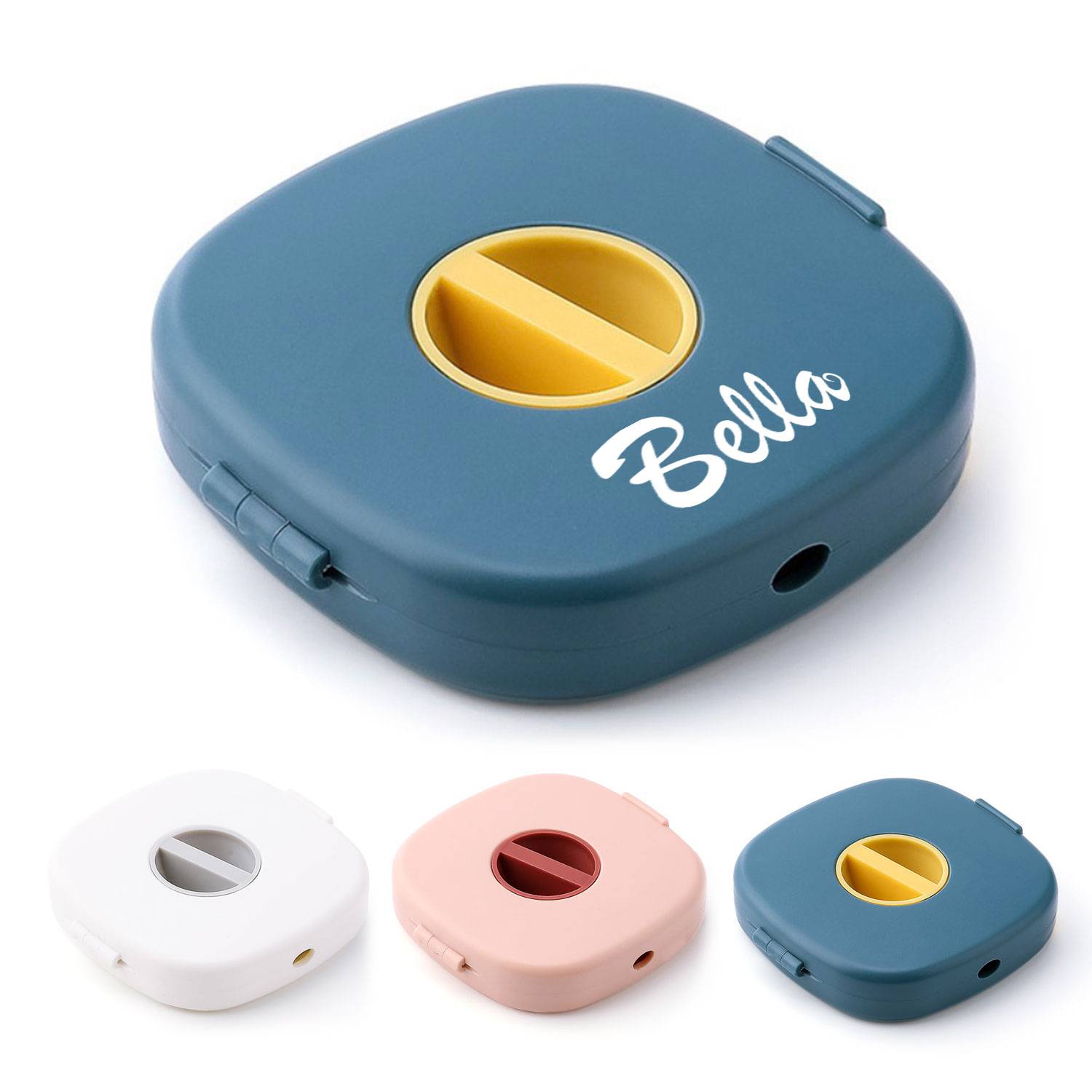 Portable Rotatable Cable Organizer with Phone Stand 2