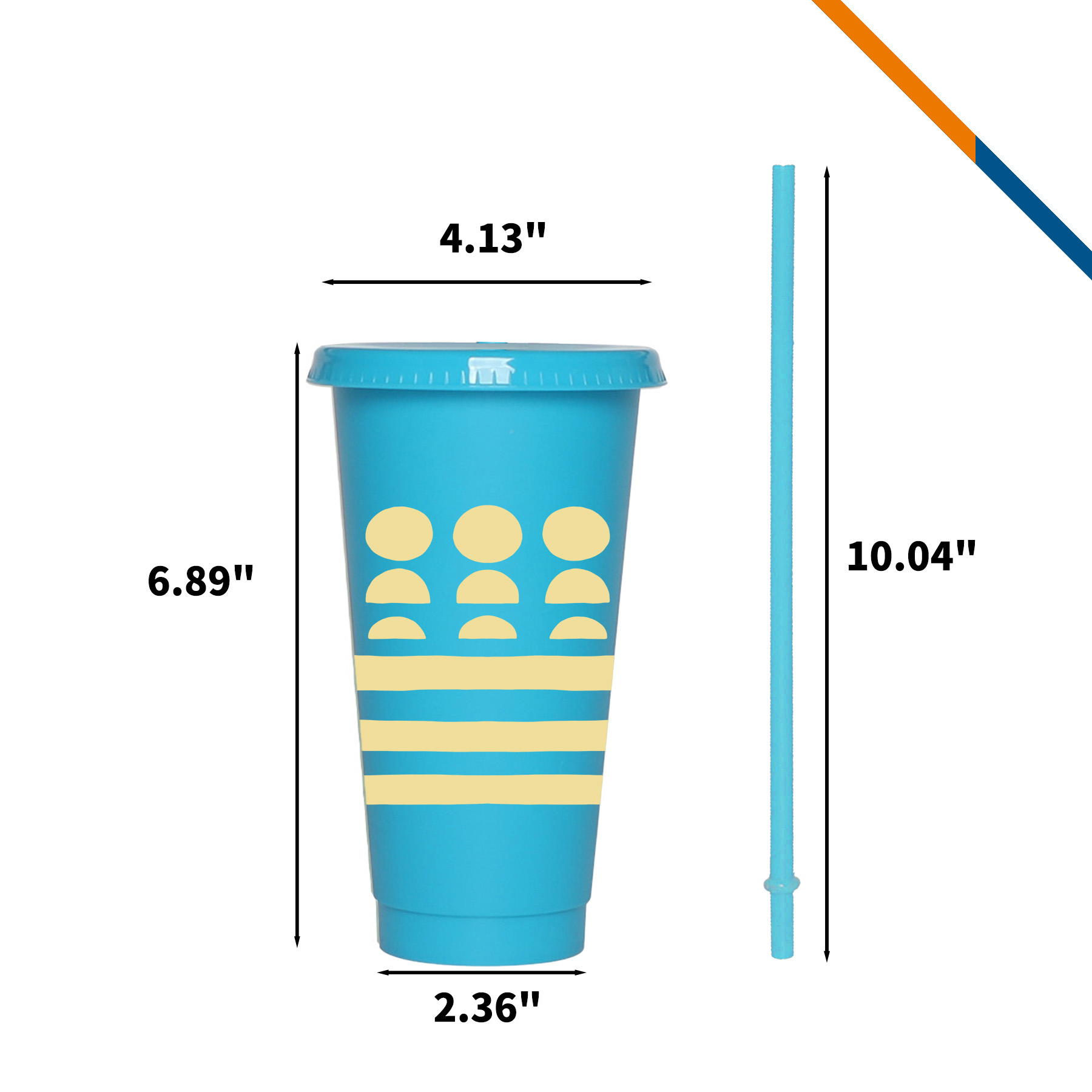 Garon UV Color Changing Tumblers - 24 OZ. 21