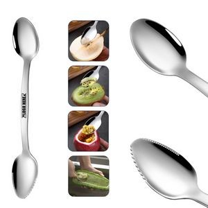 Dual Heads Stainless Steel Spoon 14