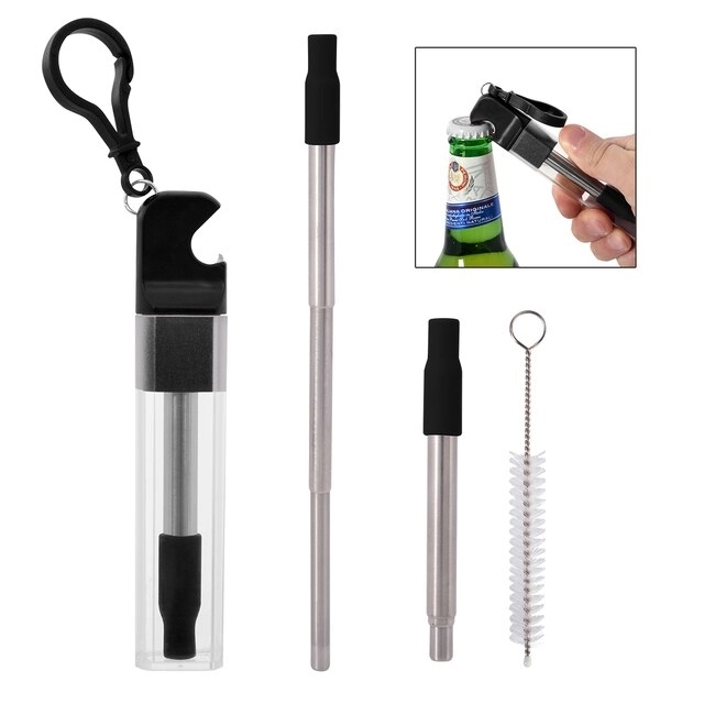 Straw Kit With Bottle Opener 3