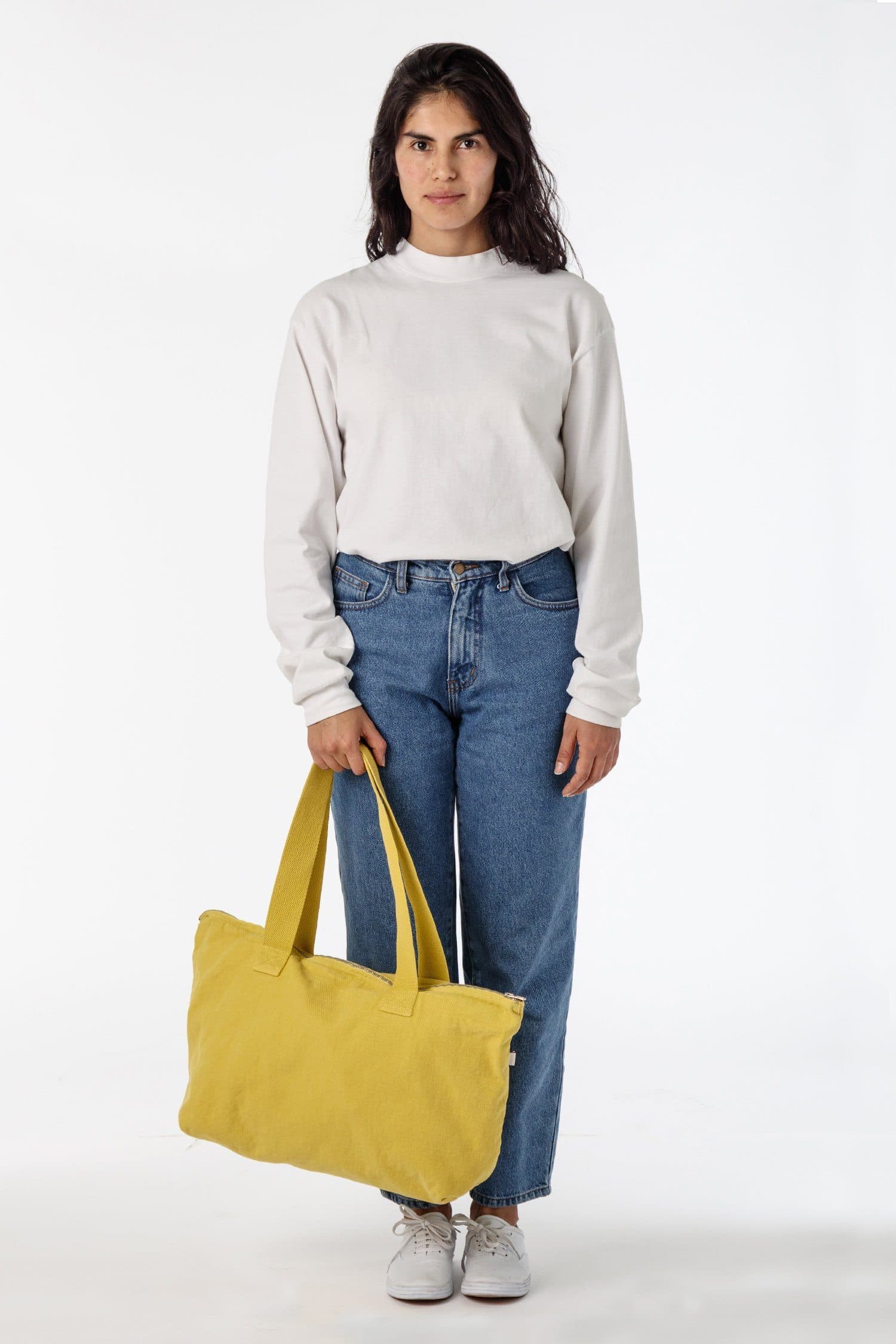 Carry All Zip Tote Bag, custom tote bag with logo imprint 3