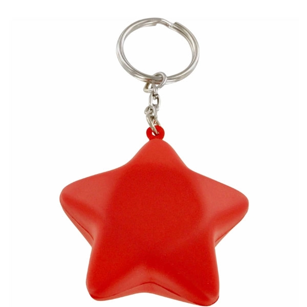 Star Shaped Keychain Stress Ball 4