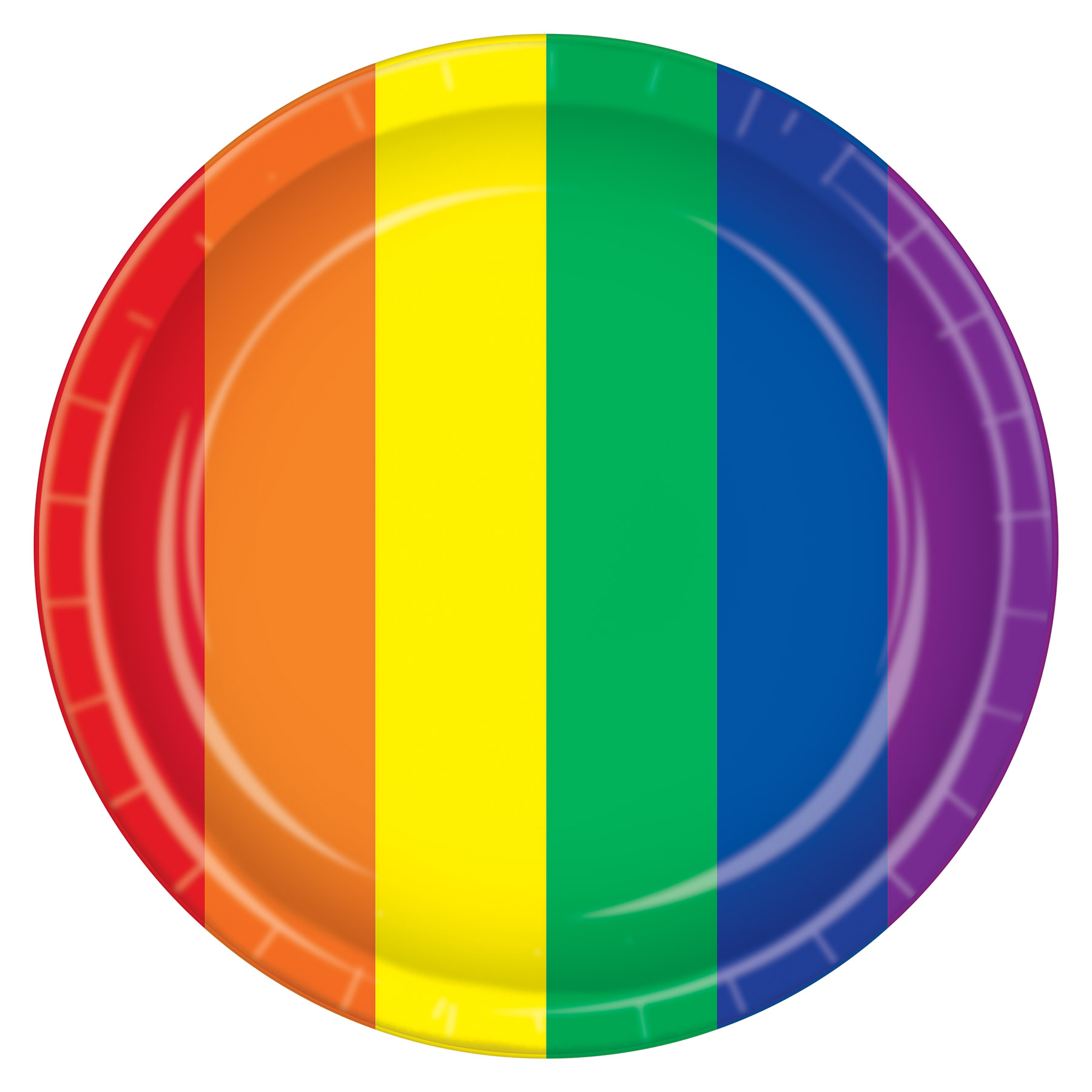 Rainbow Plates