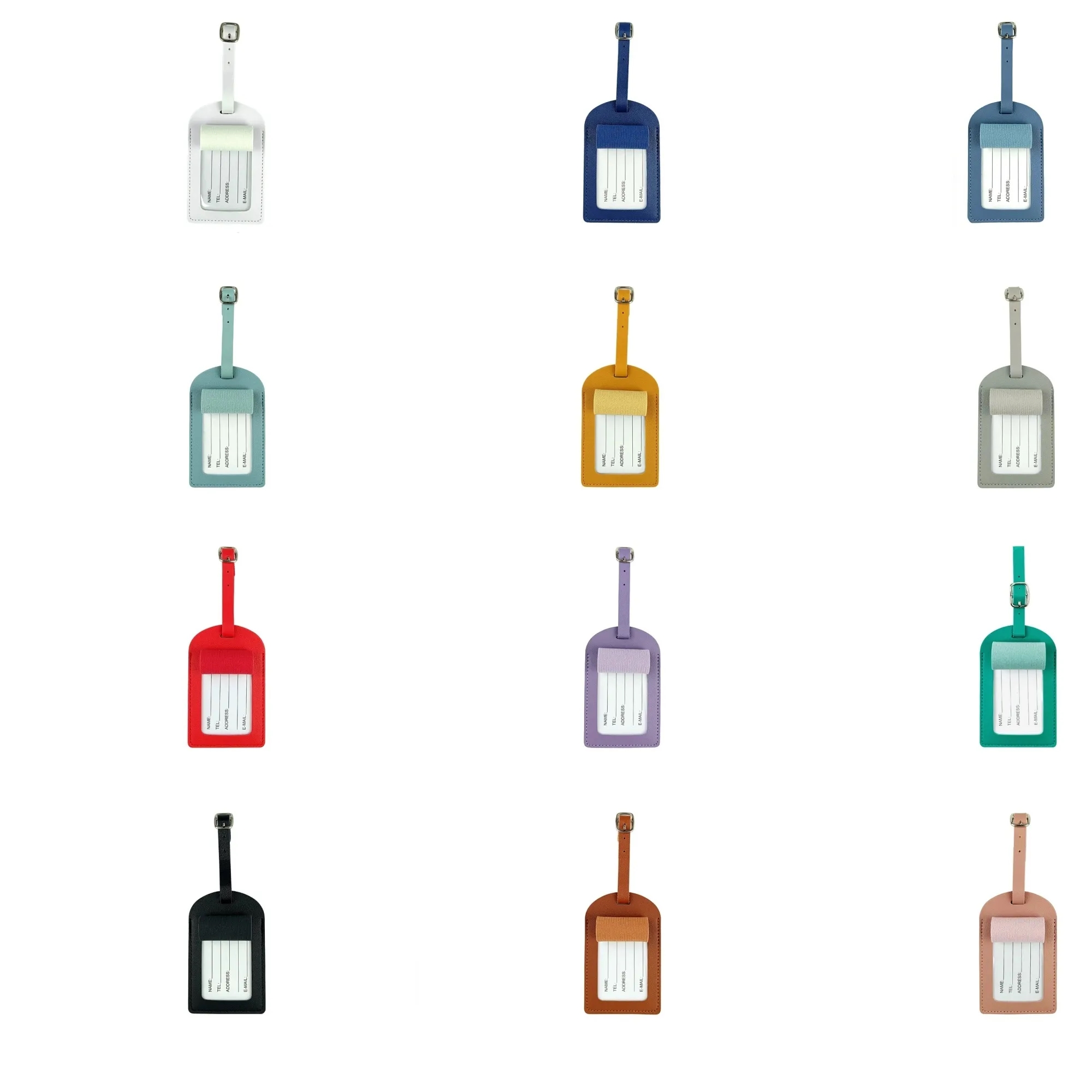 PU Leather Luggage Tag 1