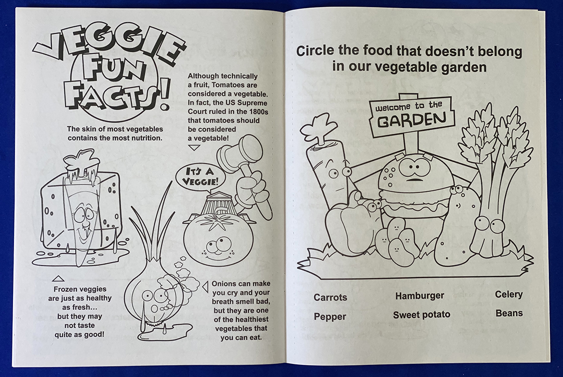 COLORING BOOK - Vegetables Taste Great! Coloring & Activity Book 6