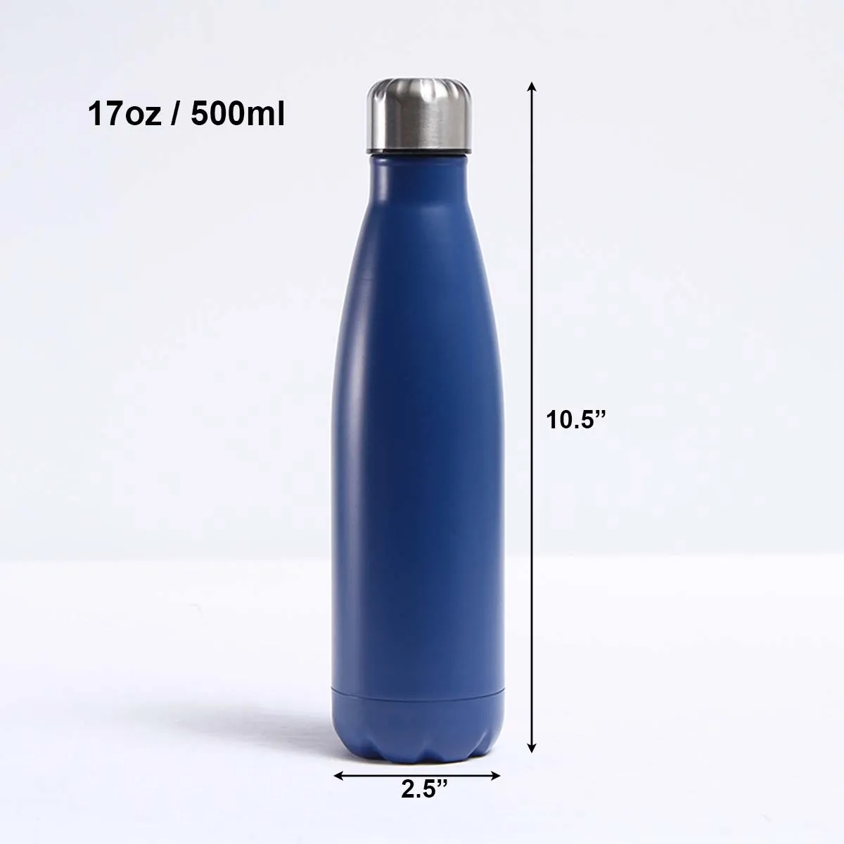 17 Oz Insulated Cola Shape Water Bottle 4