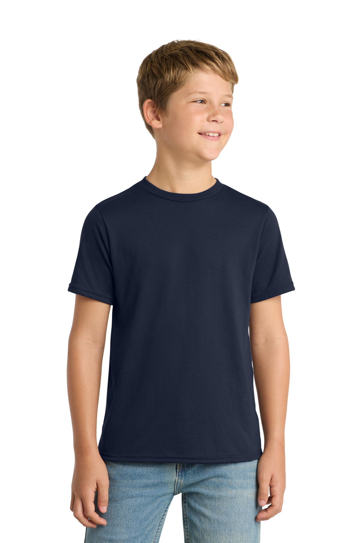 Port & Co Youth Performance Blend Tee. PC381Y 10