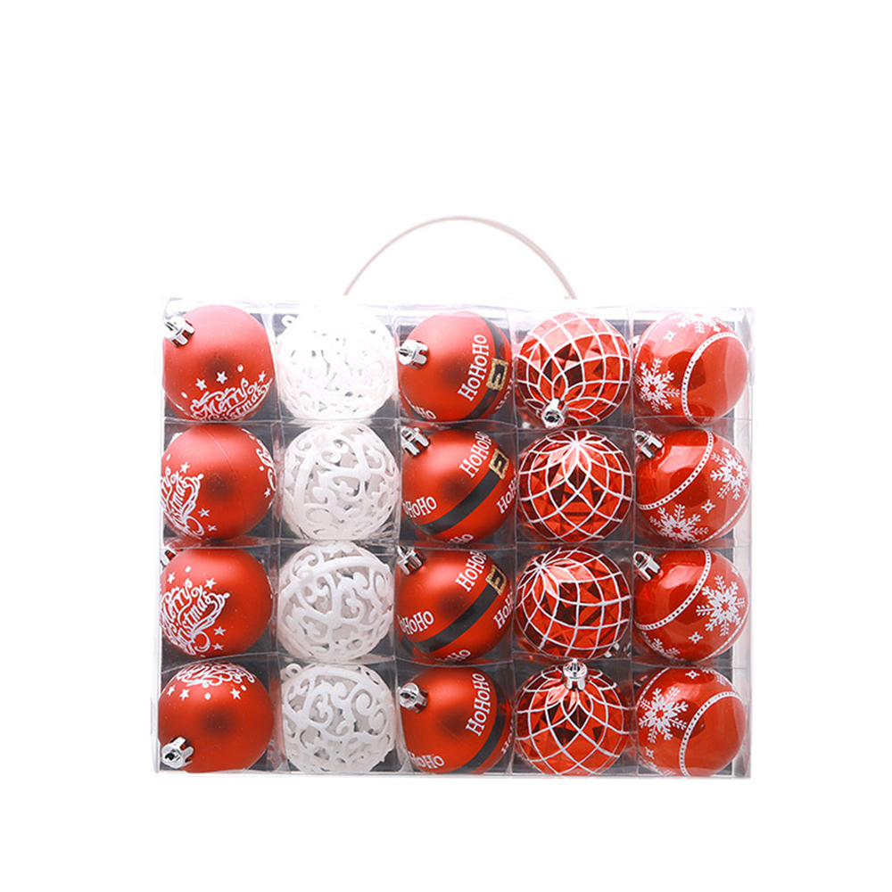 Christmas Tree 20pcs 6cm Decorative Balls 8