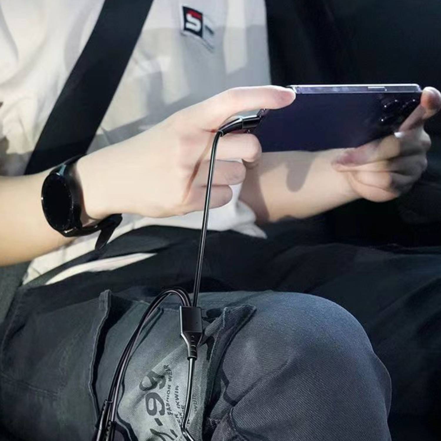 3 in 1 Spring Fast Charging Cable 4