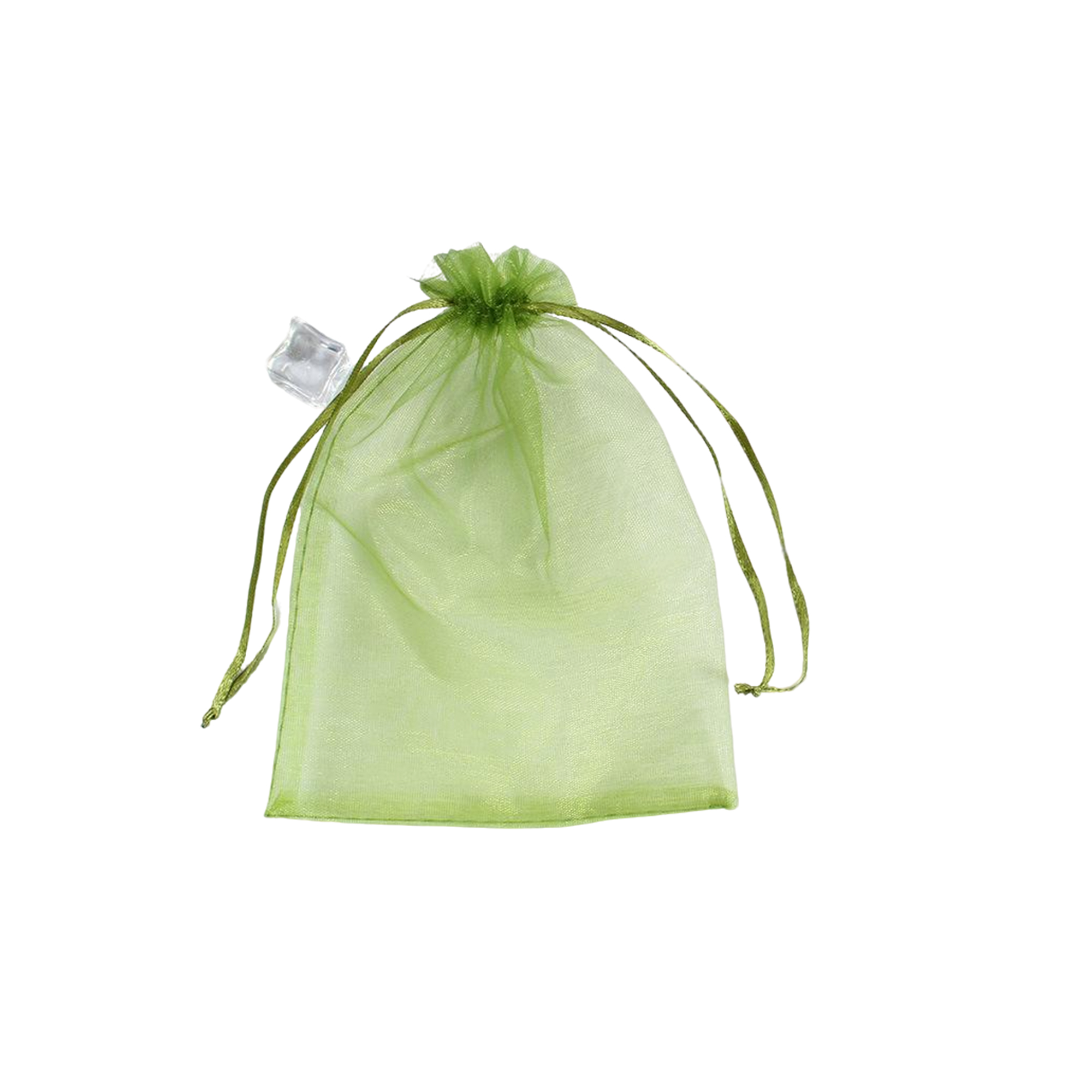 Organza Drawstring Mesh Bag 4" x 6" Sheer Favor Pouch 23