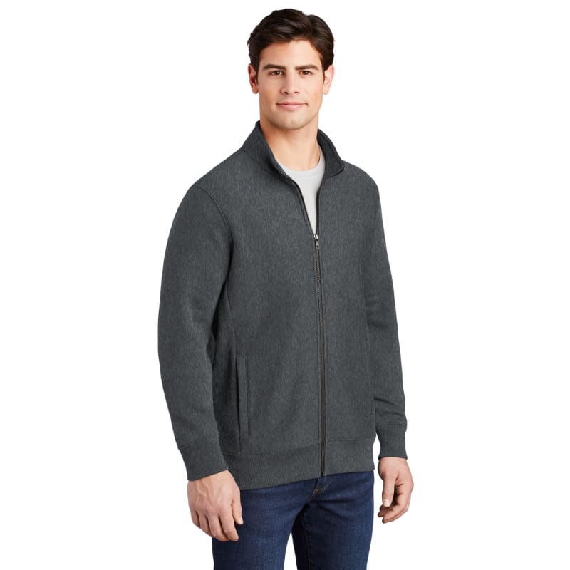 Sport-Tek Super Heavyweight Full-Zip Sweatshirt, custom hoodie or sweatshirt with logo imprint 8
