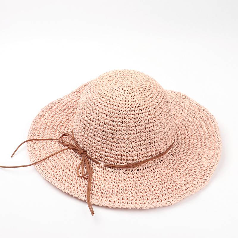 Summer Beach Crocheted Straw Sun Hat 7