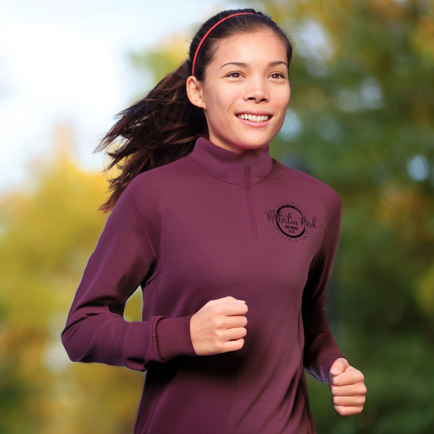 ADULT 1/4 ZIP FLEECE - SCREEN 14