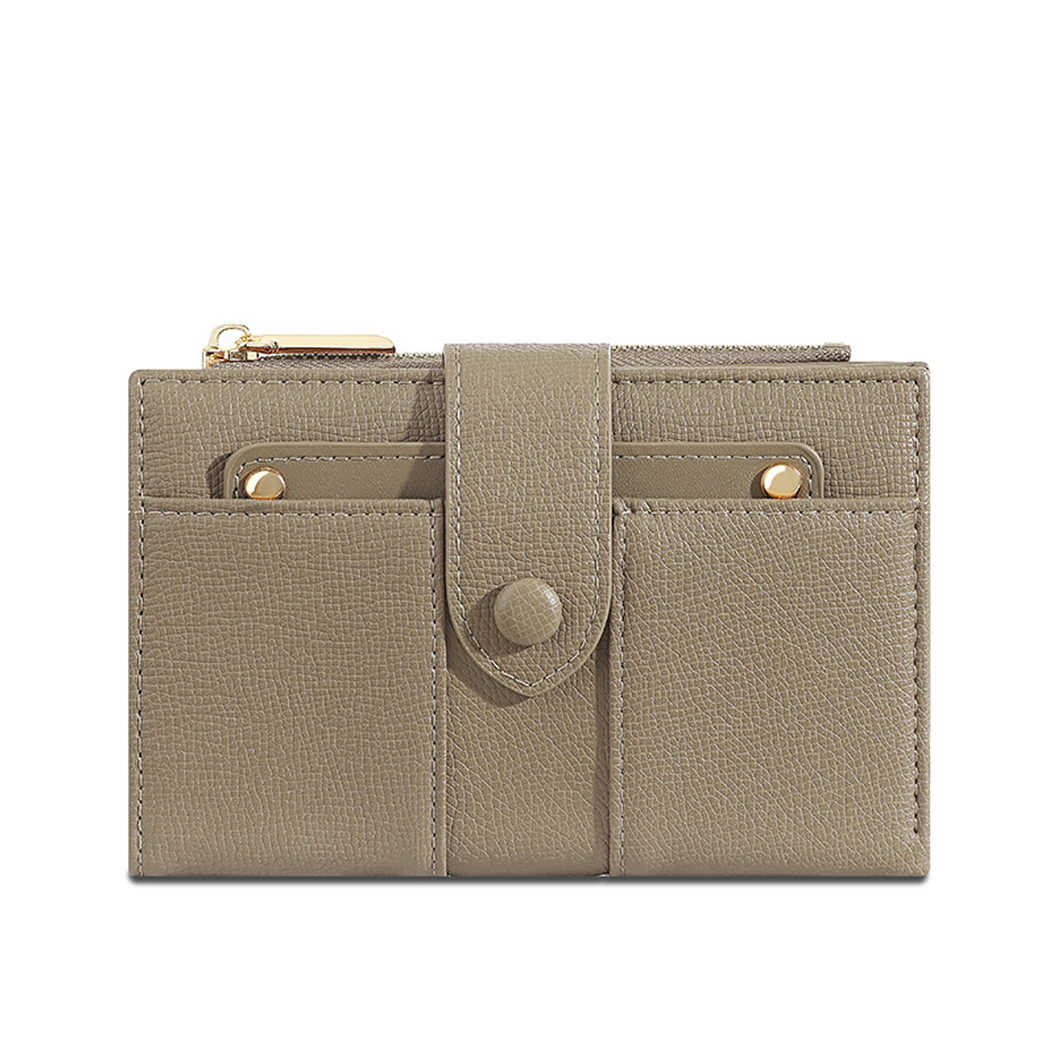 Stylish Women's PU Wallet - Foldable Card & Coin Holder 6