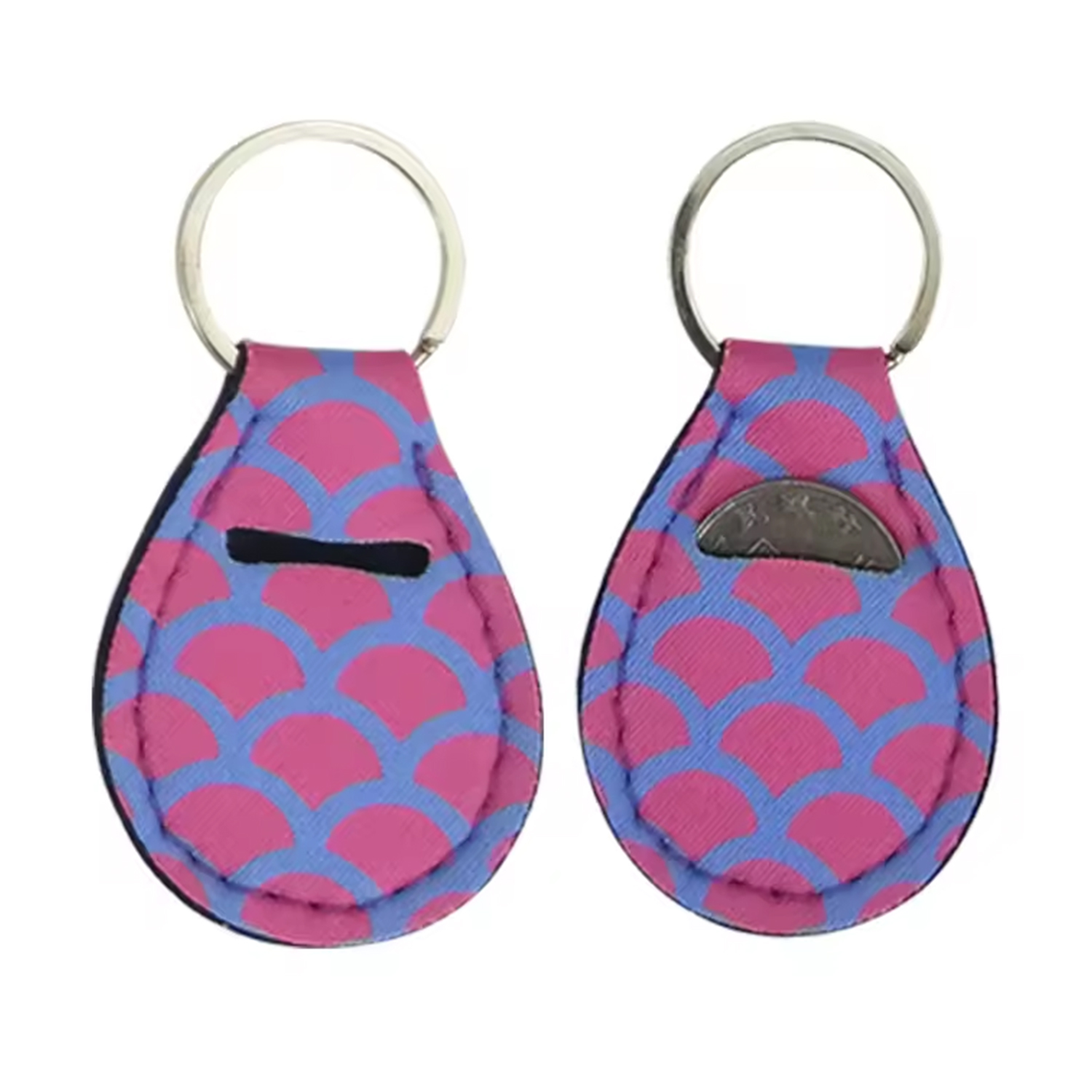 Quarter Coin Holder Keychain 2