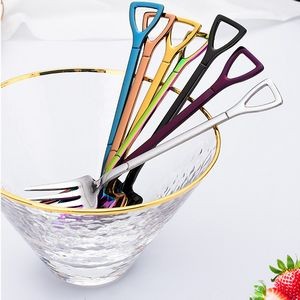 4.72 Inch Shovel Shaped Fruit Fork 4
