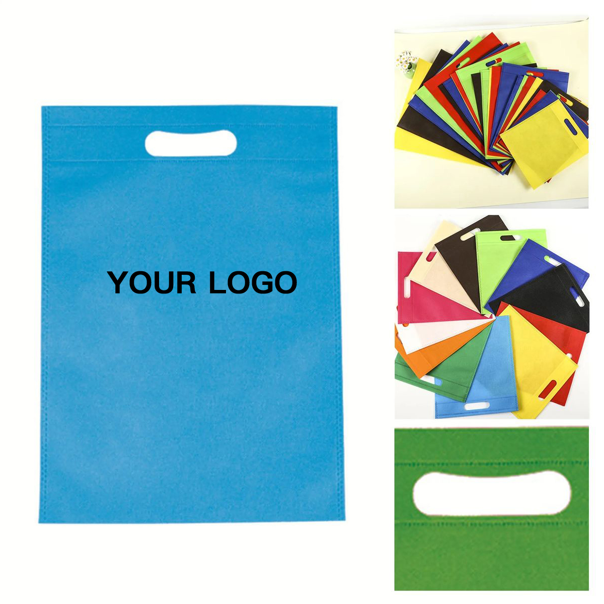 Non Woven Flat Exhibition Tote Bag 70GSM 3