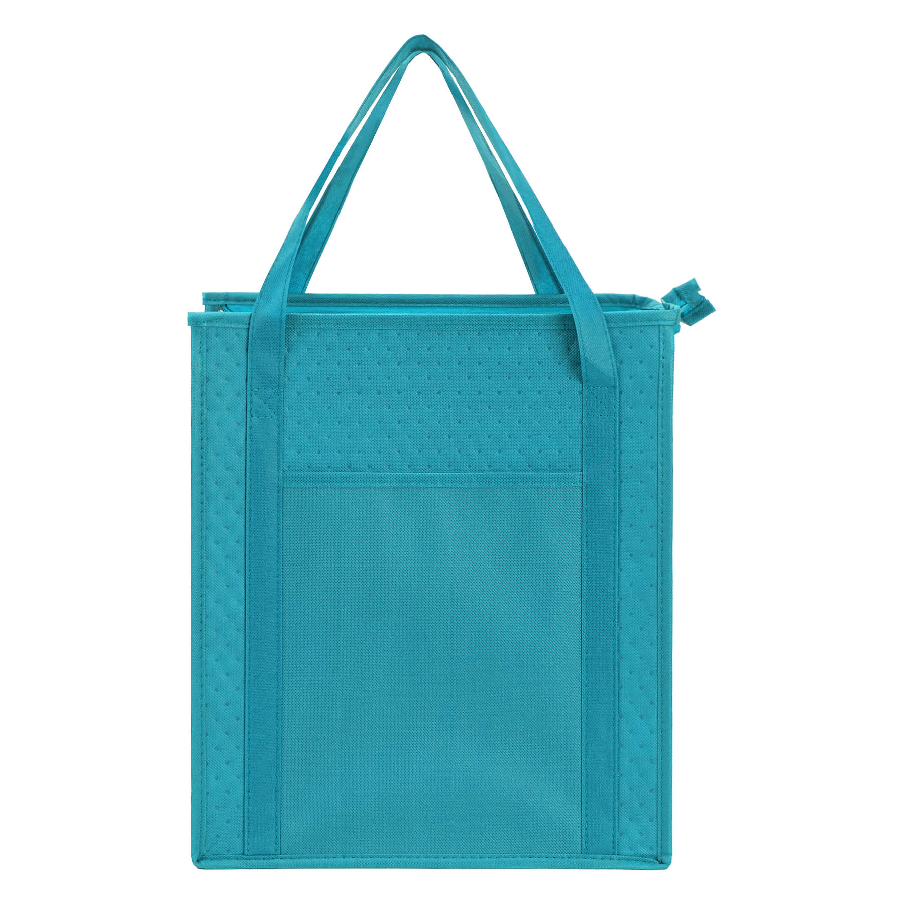 Non-Woven Cooler Tote Bag With Front Pocket & Bottle Holder 17