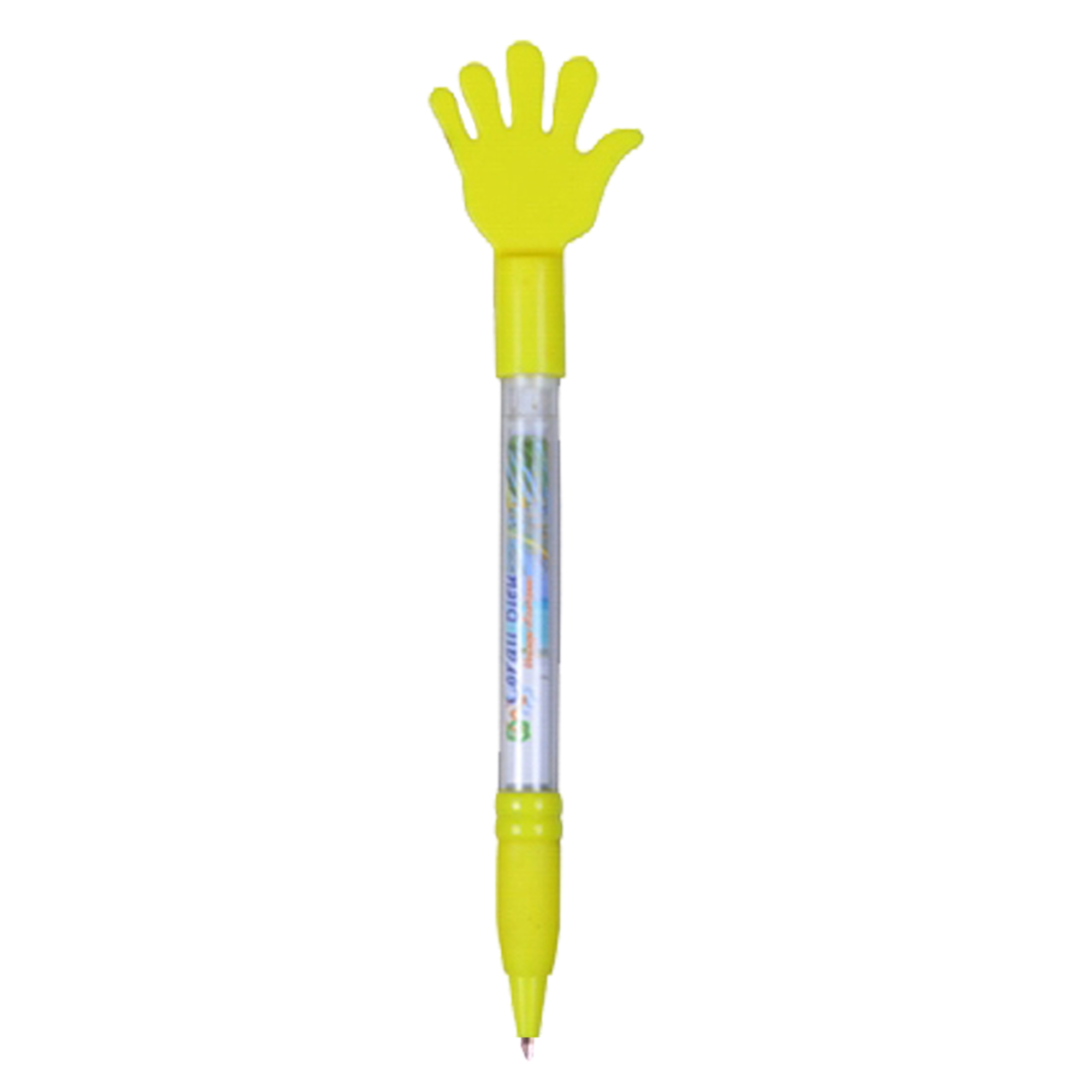 Hand Shaped Ballpoint Pen w/Banner 3