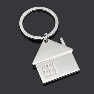 Charming Single Window House Shaped Keychain 4