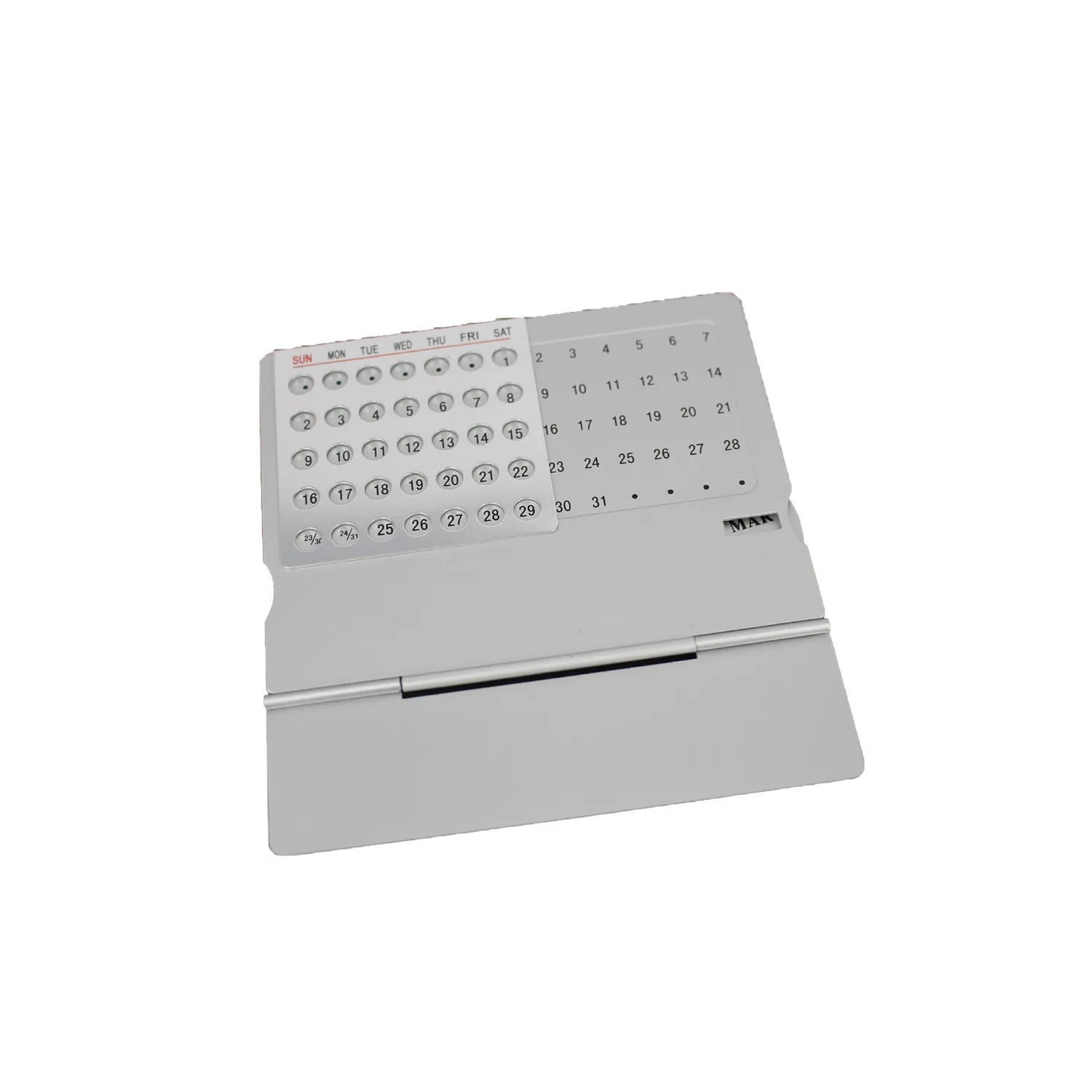 Metal Perpetual Calendar 3