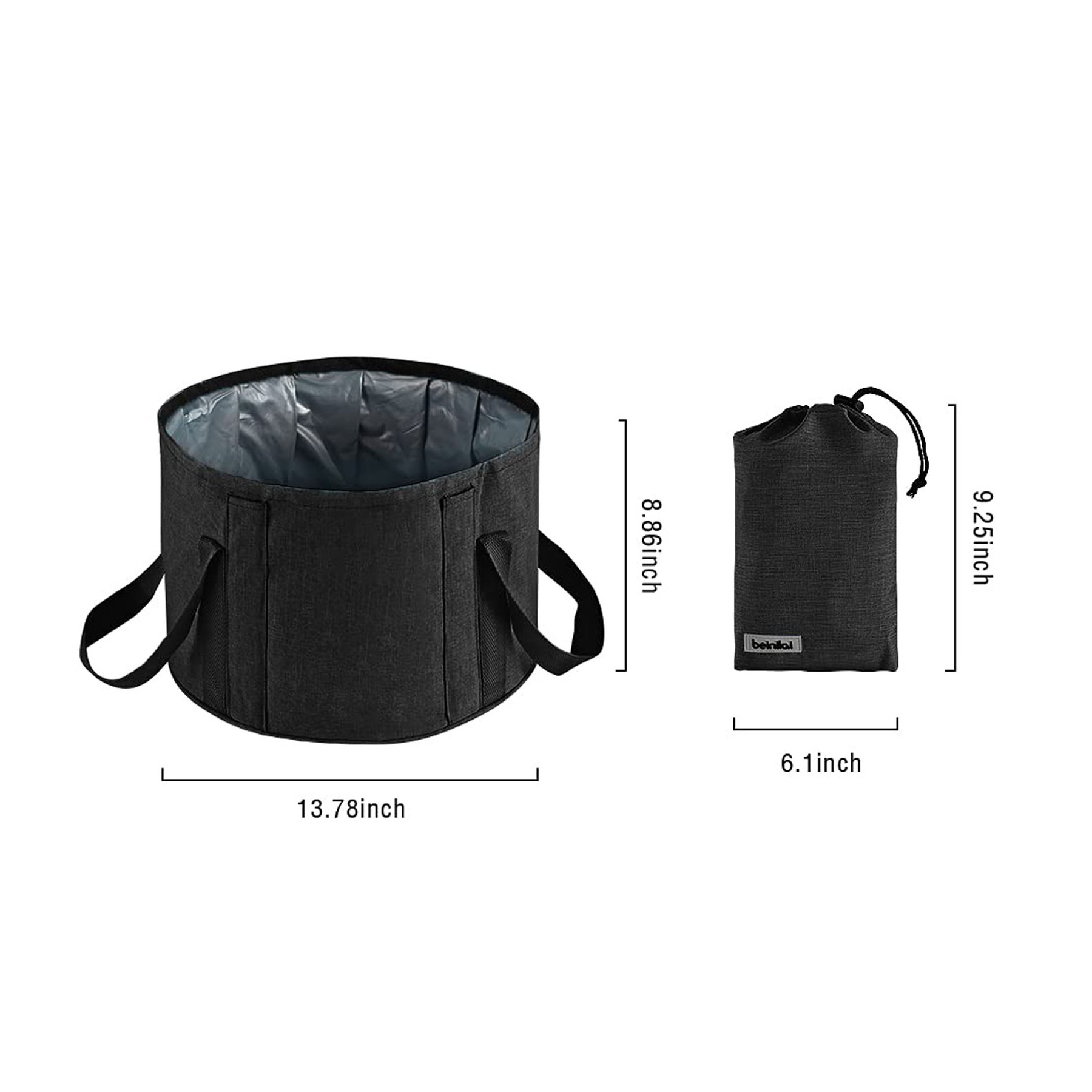 Portable Foot Soak Tub with Handle 3