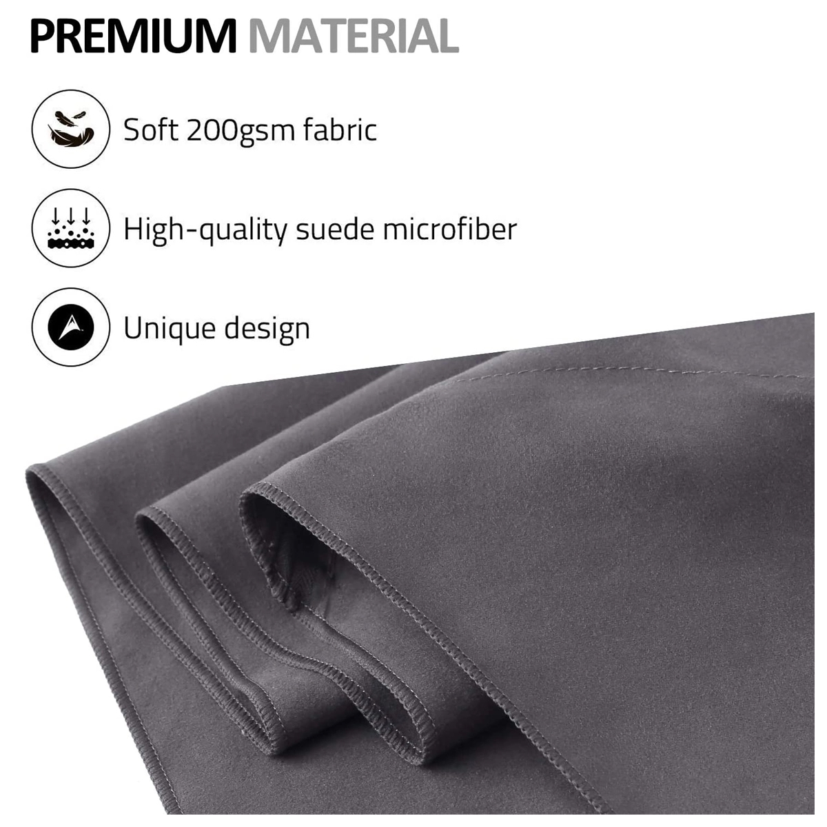 Microfiber Beach Towels With Carry Bag 2
