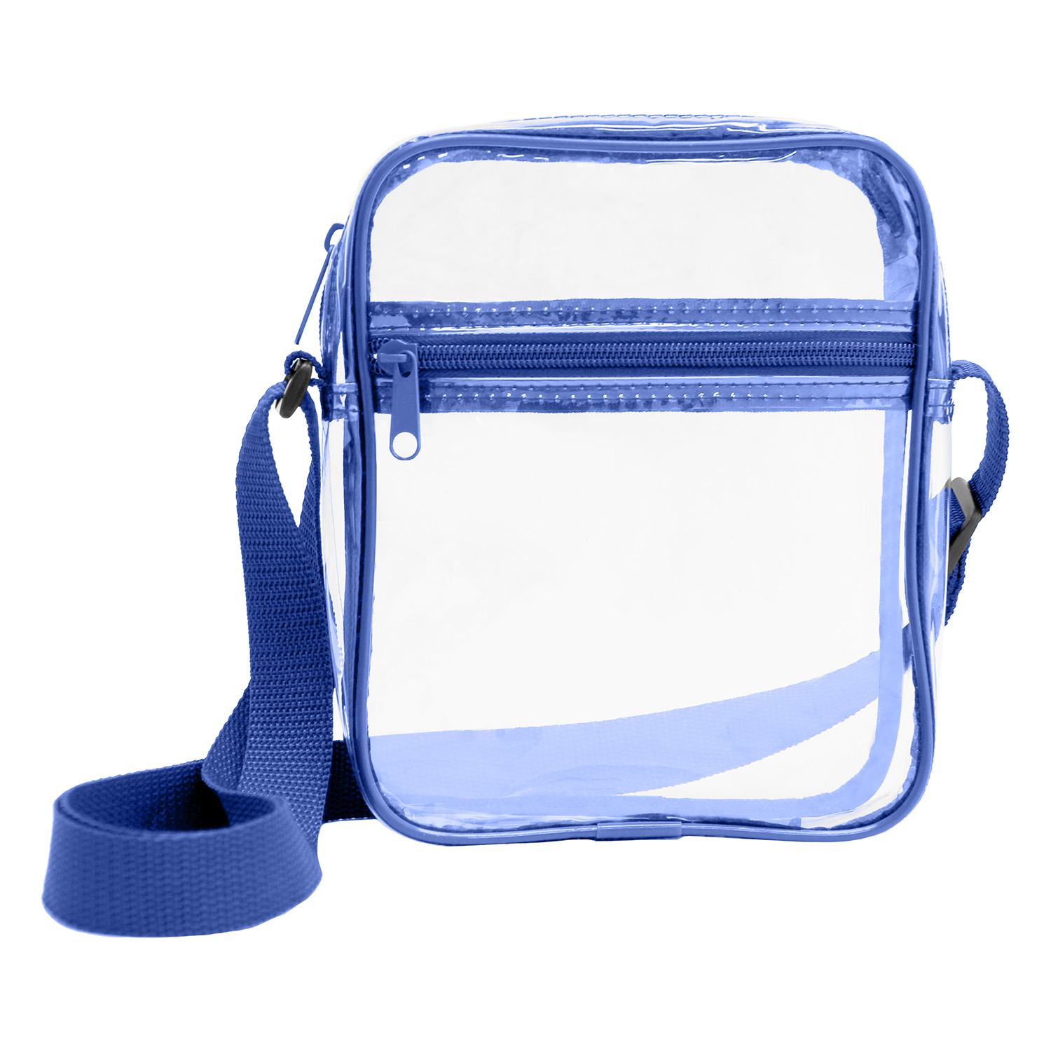 Clear PVC Crossbody Shoulder Bag
