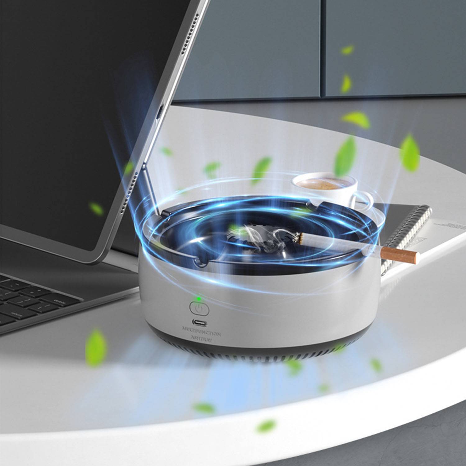 Self breathing asftray air purifier 4