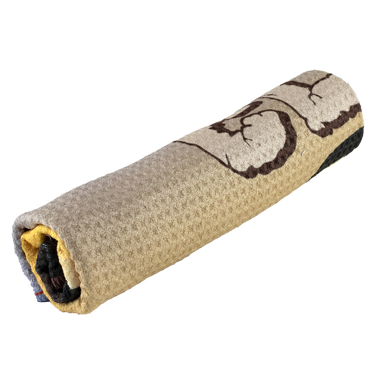 "THE OLYMPUS" Full Color Waffle Weave Sports & Gym Towel 8