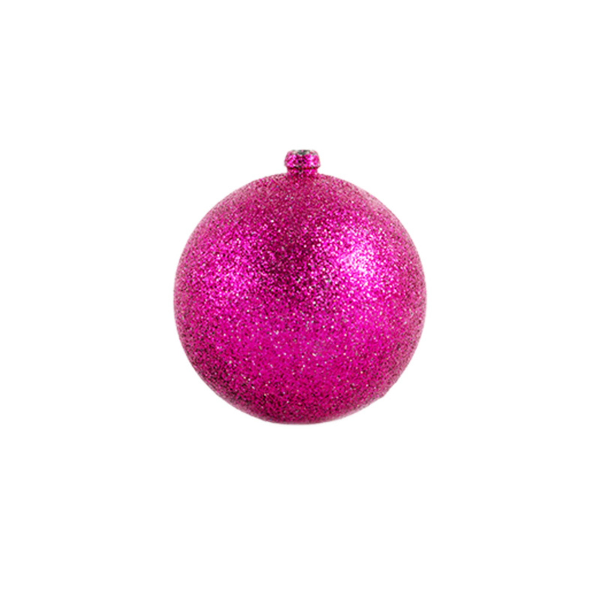 Festive Shatterproof Christmas Ornament Ball 3.25" 6