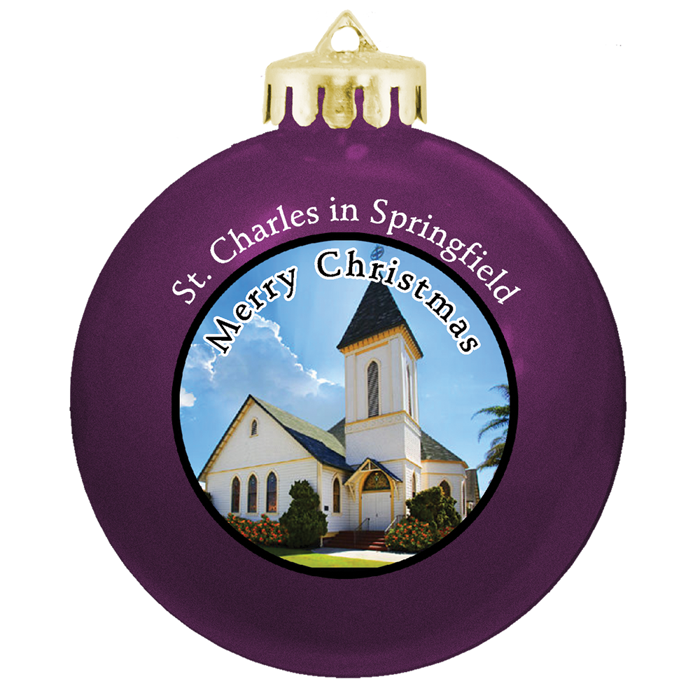 Round Glossy Shatterproof Ornaments 16