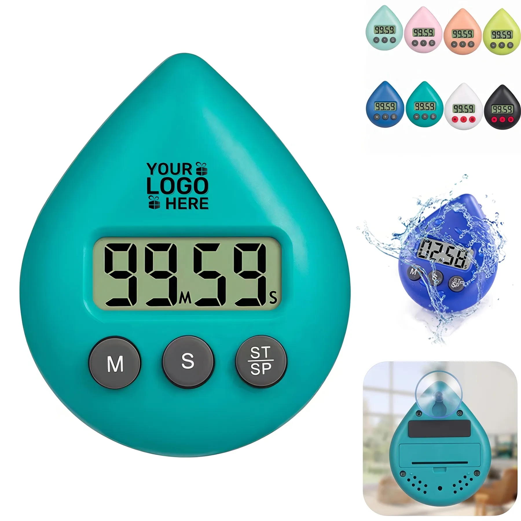 Waterproof Shower Kitchen Timer 1