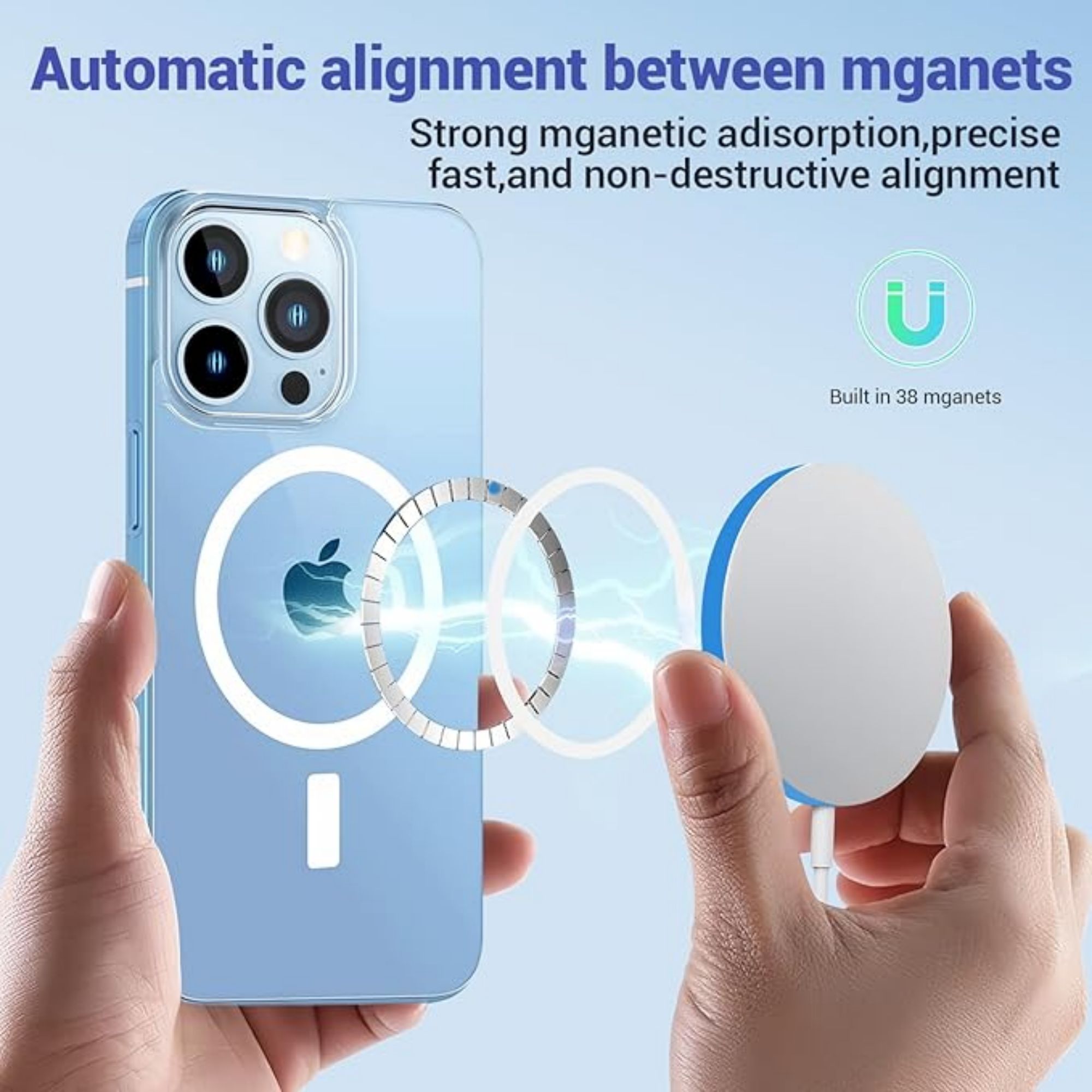 15W Compatible With Magnetic Wireless Charger 2