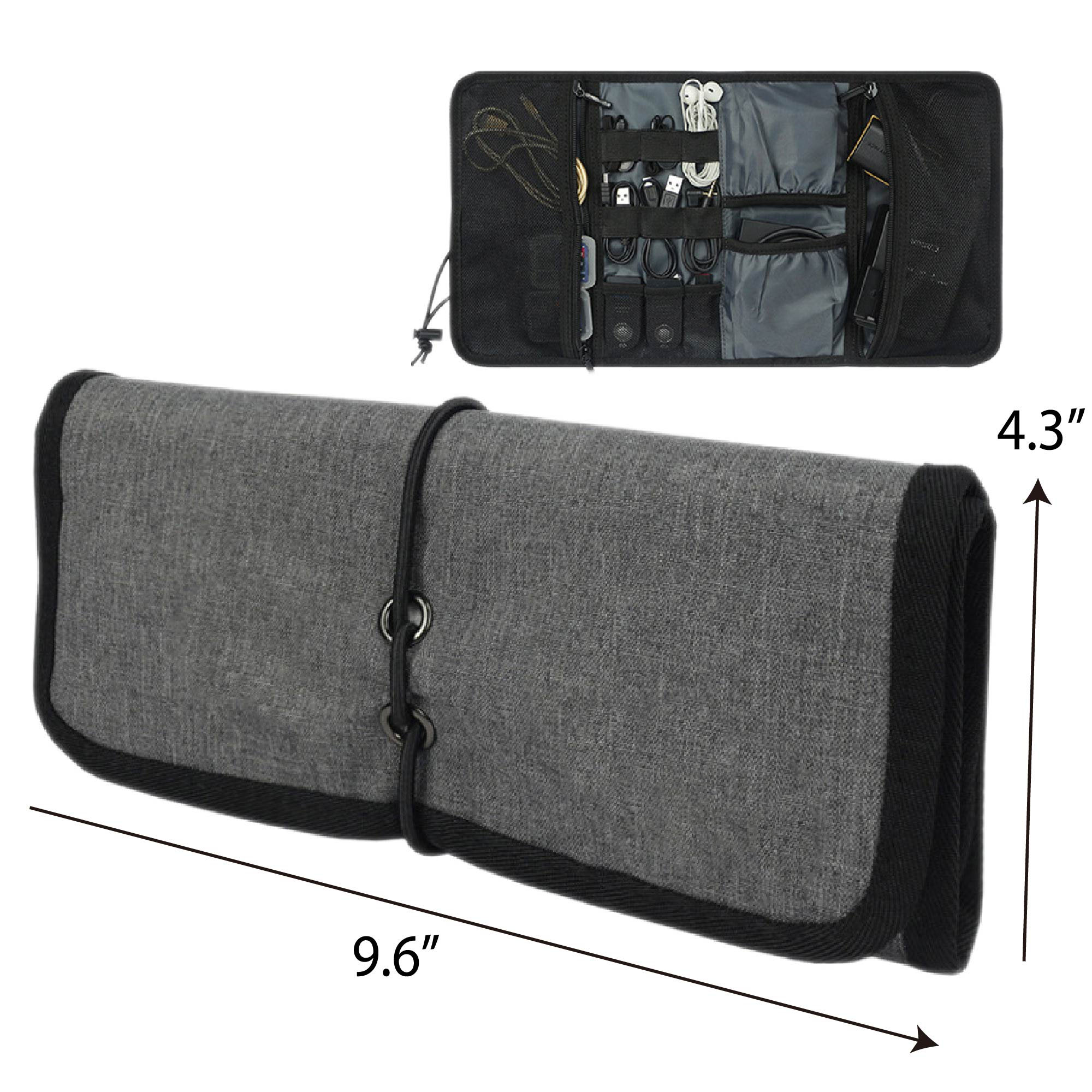 Three-Layer Data Cable Digital Storage Bag 2