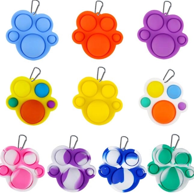 Fidget Toy Mini Stress Relief Hand Keychain 2