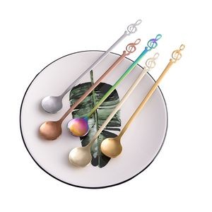 8.38 Inch Music Note Stirrer Round Spoon 14
