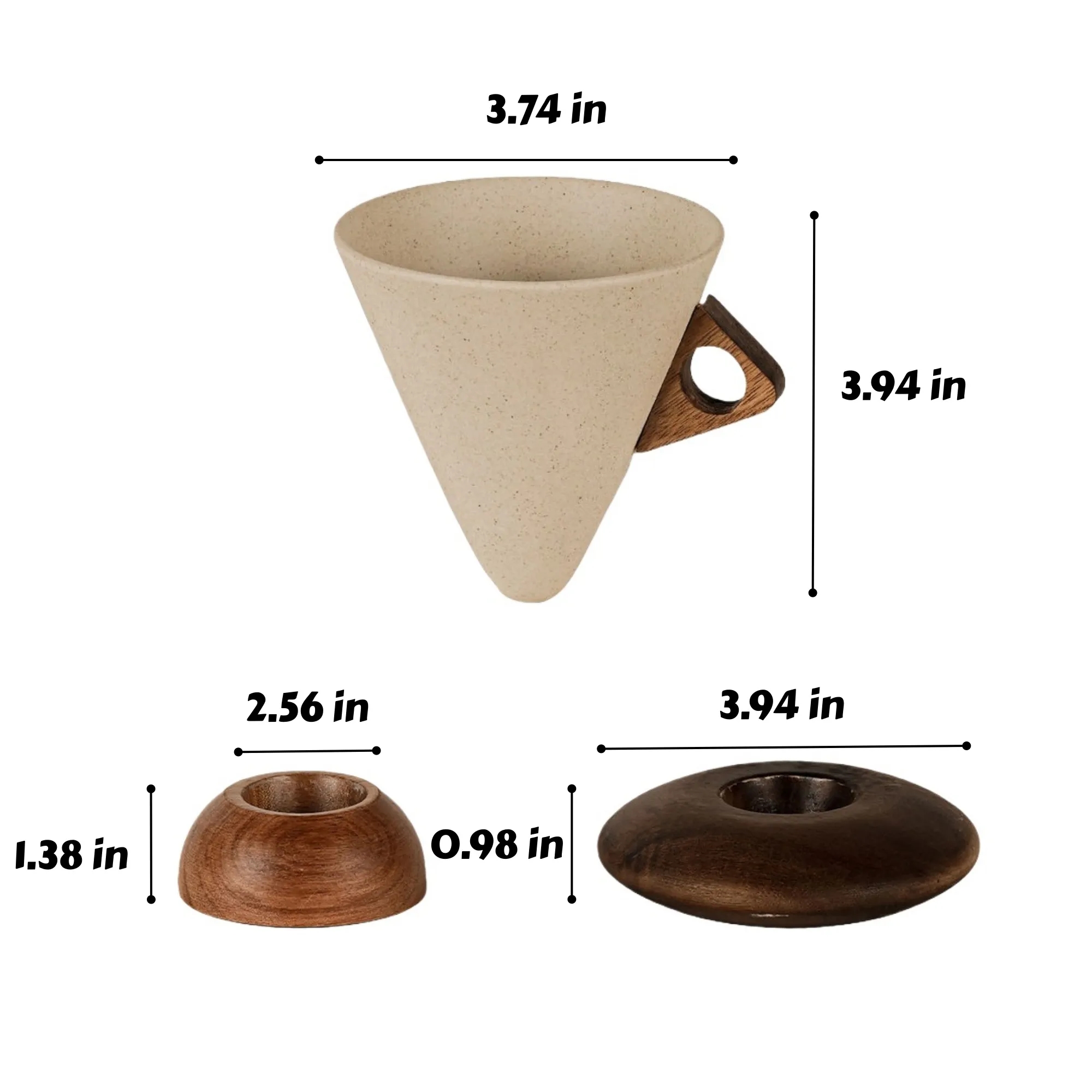Creative Stoneware Coffee Mug 3