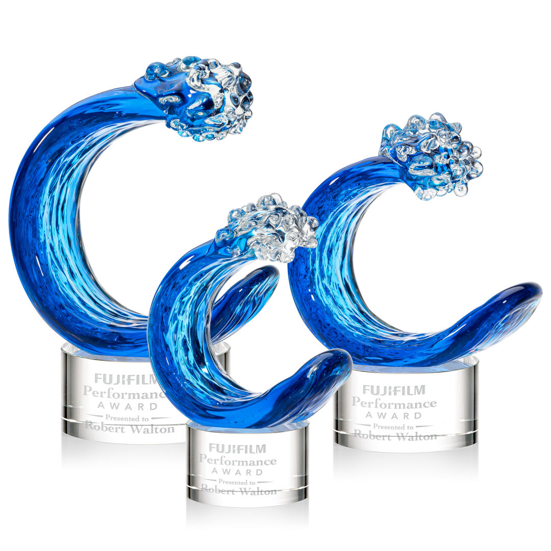 Oceana Award on Marvel Base - Clear 8