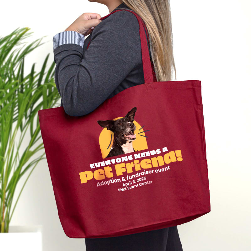 Custom Large Grocery Cotton Tote Bags, custom tote bag with logo imprint 12