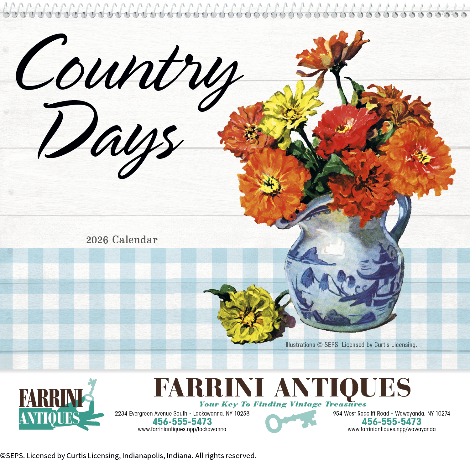 Good Value™ Country Days - Spiral Calendar 35
