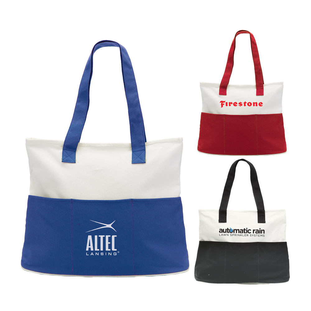 Lakeshore - Cotton Canvas Tote, custom tote bag with logo imprint 2