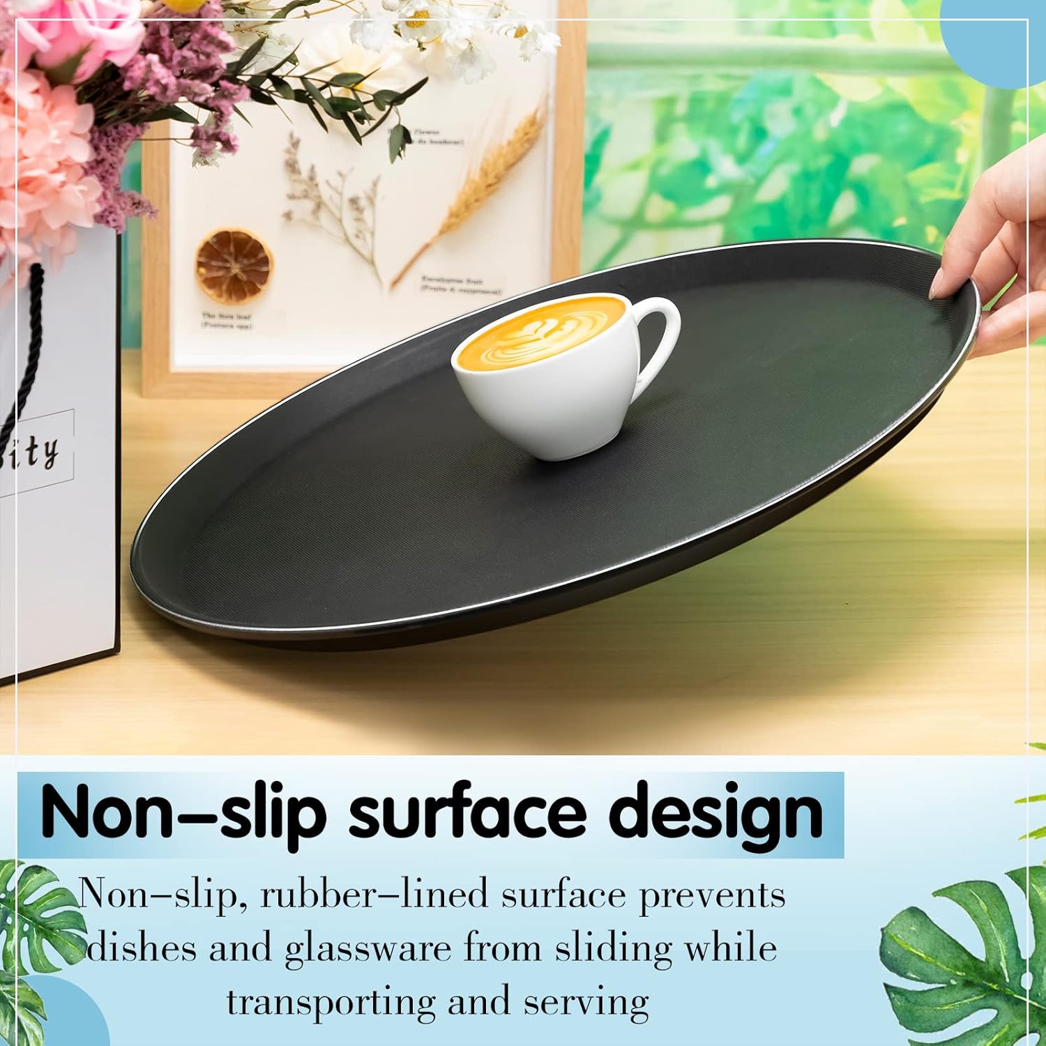 16'' Large Restaurant Serving Trays 7